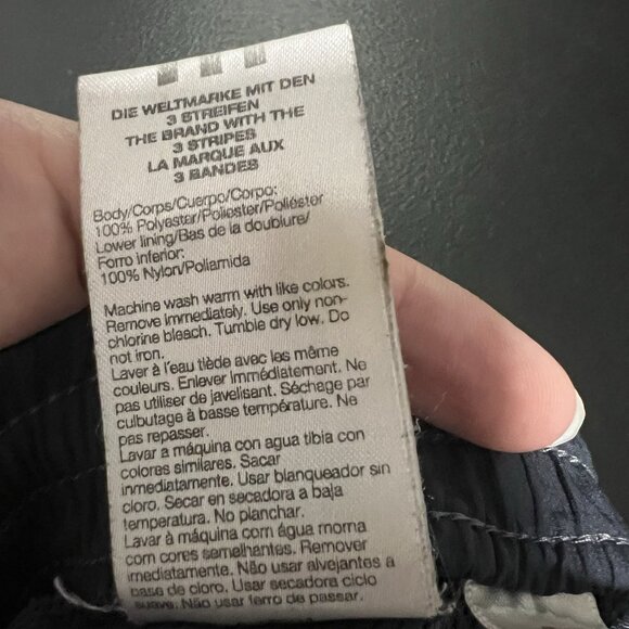 Vintage Adidas Track Pants Women’s Size Medium Blue Pink Athletic Joggers - Picture 10 of 10